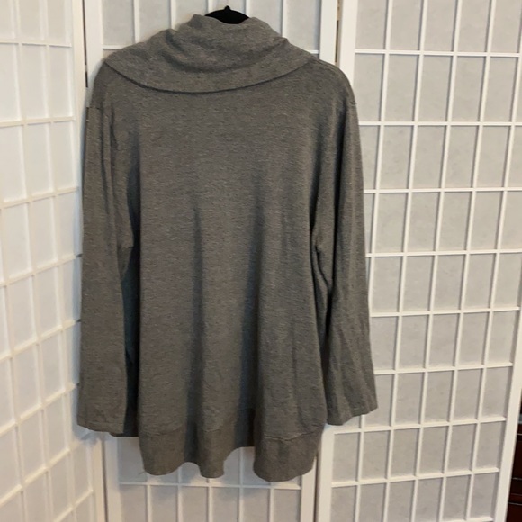 Cyrus Woman’s Sweater Long Sleeves Gray 3X - Picture 4 of 4